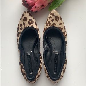 BCBGMaxazria cowhide flats